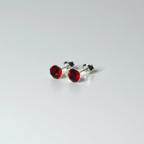 925 SILVER CRYSTAL STUDS